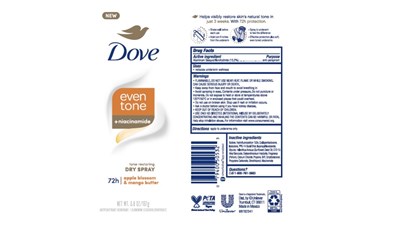 Dove Apple Blossom Dry Spray Ap (Dove Apple Blossom Ap Deo Ae)